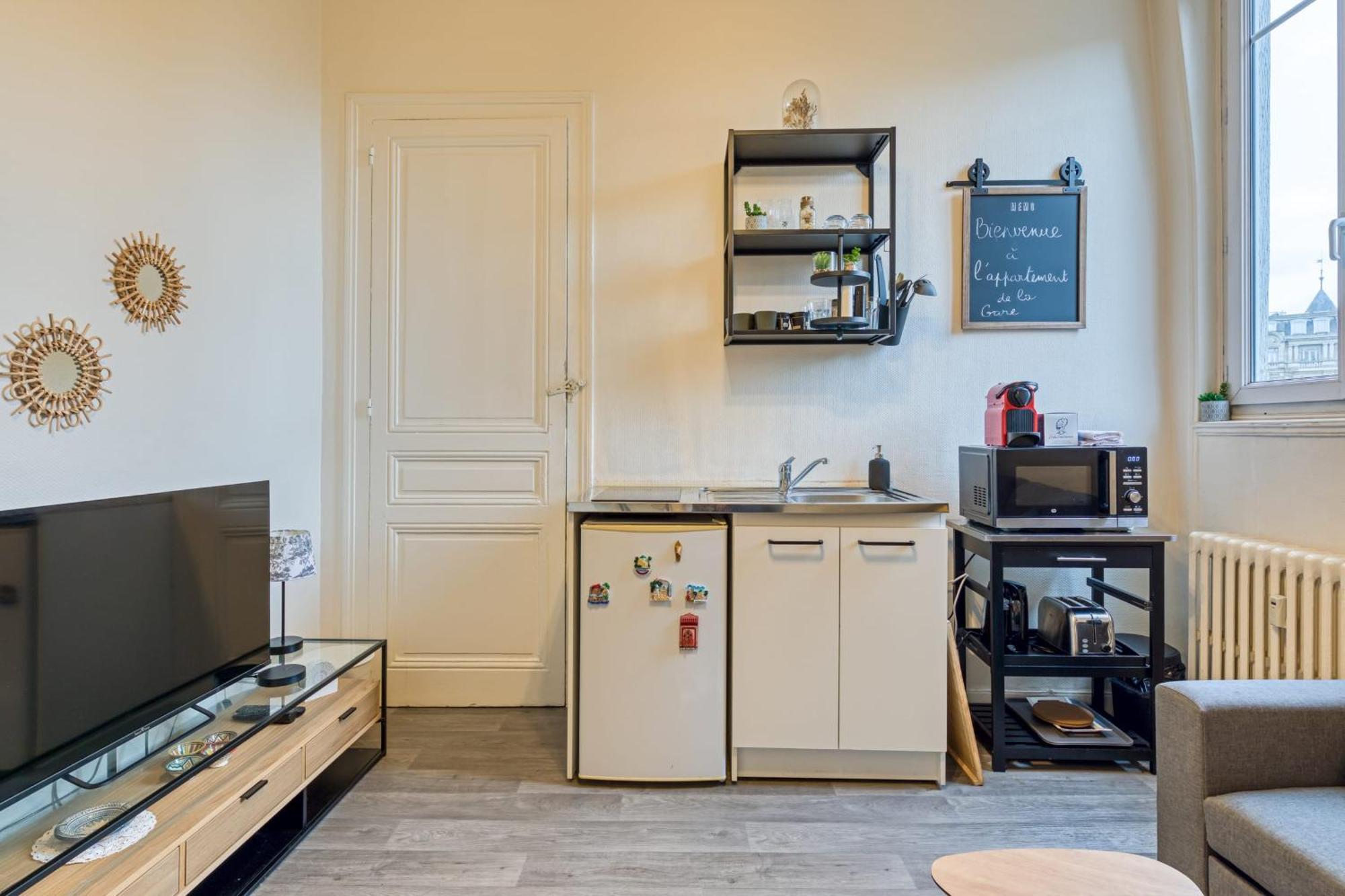 Gary Joli F2 Au Pied De La Gare De Rouen Apartment Ngoại thất bức ảnh